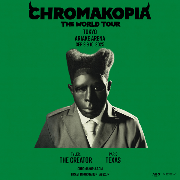 Tyler, The Creator - CHROMAKOPIA: THE WORLD TOUR