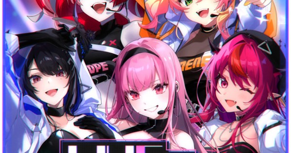 桃鈴ねね, Kureiji Ollie, Mori Calliope, IRyS, Nerissa Ravencroft - LIVE IT