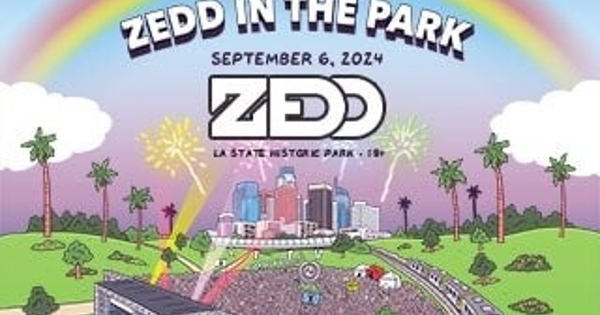 Zedd In The Park - Friday Tickets