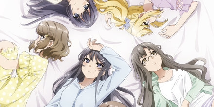 桜島麻衣、古賀朋絵、双葉理央、豊浜のどか、梓川かえで、牧之原翔子