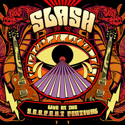artwork Slash - "Live at the S.E.R.P.E.N.T. Festival" artwork