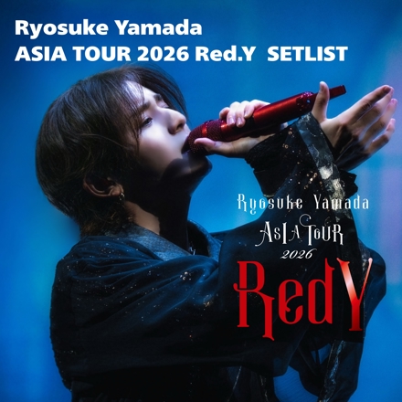 Ryosuke Yamada ASIA TOUR 2026 Red.Y