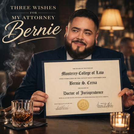 Cover art for Three Wishes for My Attorney Bernie