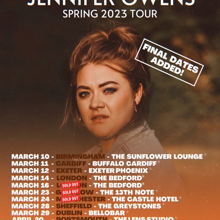 Spring 2023 UK/IRL Tour