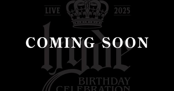 LIVE Blu-ray/DVD 「L'Arc-en-Ciel hyde BIRTHDAY CELEBRATION -hyde