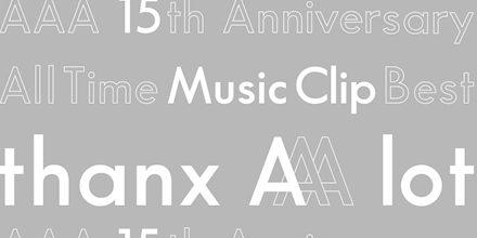 ミュージック AAA 15th Anniversary All Time Music Clip AAA 15th Anniversary All Time Music Clip Best -thanx AAA lot-