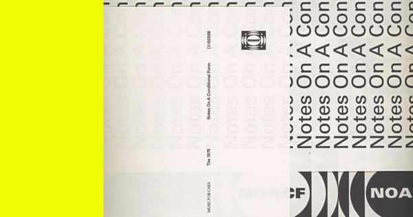 The 1975 - Notes On A Conditional Form [Explicit]