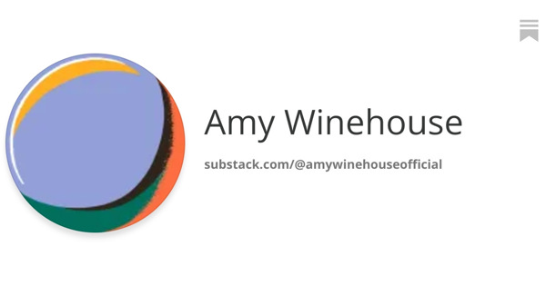 Amy Winehouse | Substack