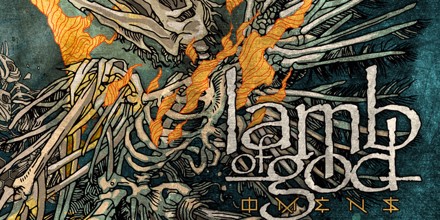 Lamb of God Omens 水色マーブルレコード Lamb Of God - Omens – Crash Records