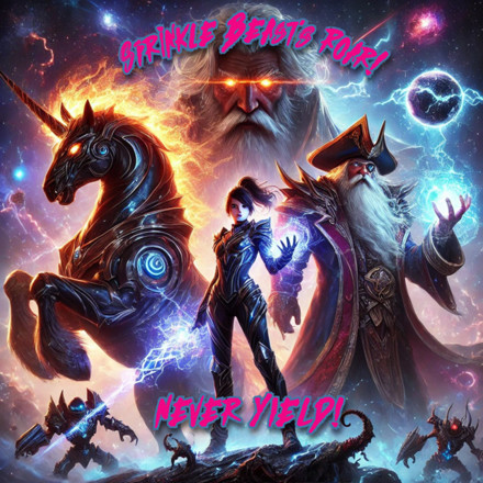Cover art for Never Yeild, Sprinkle Beast's Roar