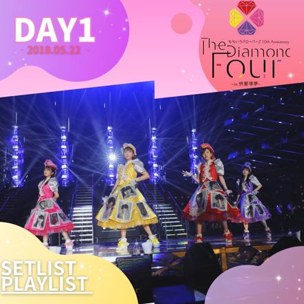 18.5.22]ももいろクローバーZ 10th Anniversary The Diamond Four ‐in