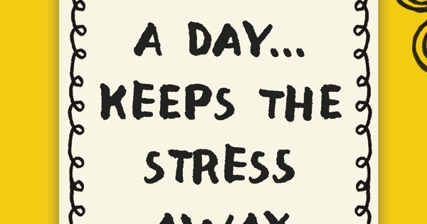 A Doodle A Day Keeps the Stress Away